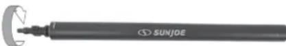 Sun Joe SPXACSMAX - TURBO NOZZLE + 20- INCH ROD* ASSEMBLY QUICK GUIDE - 6