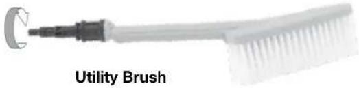 Sun Joe SPXACSMAX - UTILITY BRISTLE BRUSH ASSEMBLY QUICK GUIDE - 5