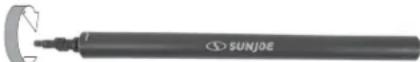 Sun Joe SPXACSMAX - TURBO NOZZLE + 20- INCH ROD* ASSEMBLY QUICK GUIDE - 13