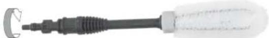 Sun Joe SPXACSMAX - ROTARY WASH BRUSH ASSEMBLY QUICK GUIDE - 5