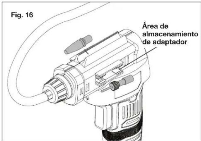 Auto Joe 24VAJCCT - Almacenamento de manguera de aire y adaptadores - 2