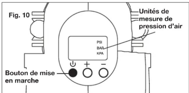 Auto Joe 24VAJCCT - Pour passer d'une unité de mesure à l'autre (psi, bar, kpa) - 1