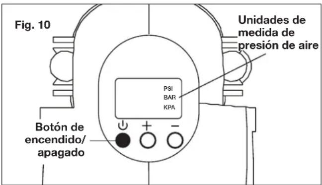 Auto Joe 24VAJCCT - Para cambiar entre PSI, bar o kPa - 1