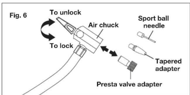 Auto Joe 24VAJCCT - Inflating with the Air Hose and Adapters - 1
