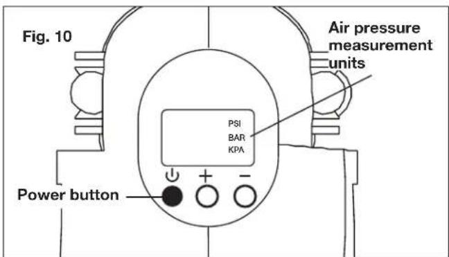 Auto Joe 24VAJCCT - To switch from PSI, BAR, or kPa. - 1