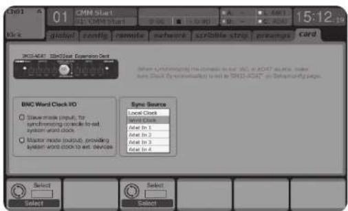 Klark Teknik DN32ADAT - Configuration du mélangeur - 1