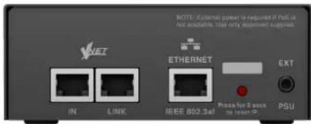 Klark Teknik Vnet Ethernet Interface - Operation - 2