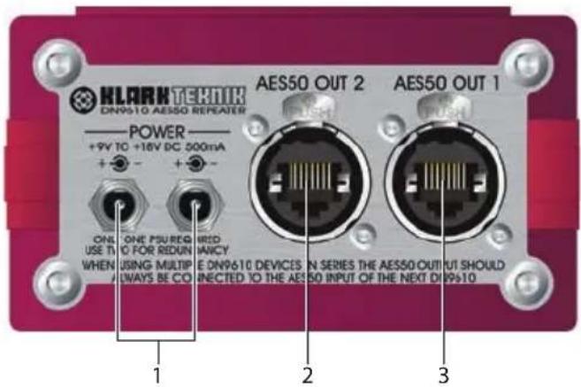 Klark Teknik DN9610 - Rückseite - 1