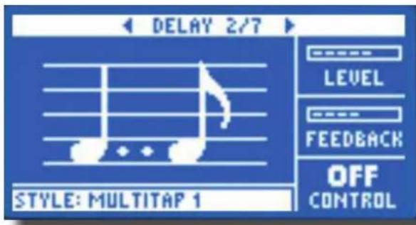 TC HELICON VoiceLive Play GTX - ▶ Delay - 1