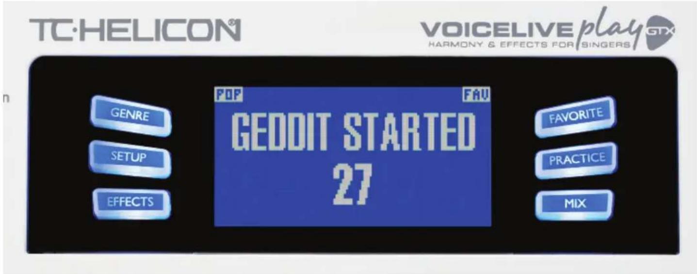 TC HELICON VoiceLive Play GTX - Les bases - 2