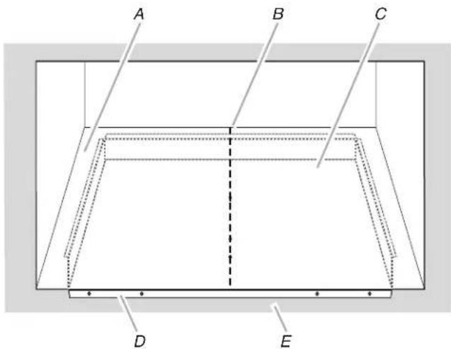 KITCHENAID MK2167AZ - Prepare Cutout/Cabinet Opening - 1