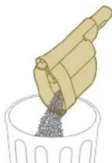 PHILIPS AquaTrio series 9000 XW9383 - Cleaning the dust bucket - 2