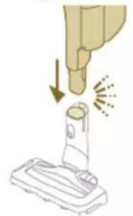 PHILIPS AquaTrio series 9000 XW9383 - Using the LED nozzle - 1