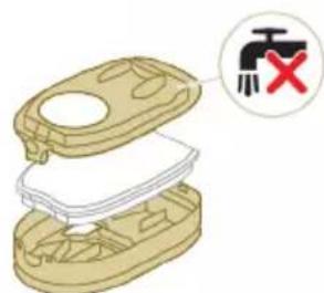 PHILIPS AquaTrio series 9000 XW9383 - Cleaning the filter - 4