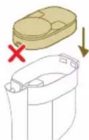 PHILIPS AquaTrio series 9000 XW9383 - Cleaning the filter - 13