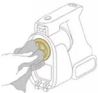 PHILIPS AquaTrio series 9000 XW9383 - Cleaning the motor inlet filter - 2