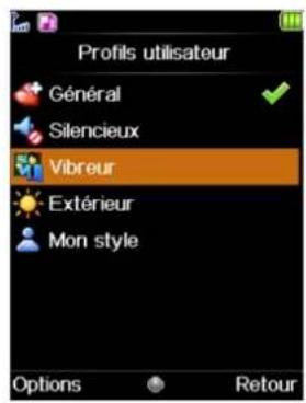 Bouygues BC101 - Comment activer le mode vibreur? - 2