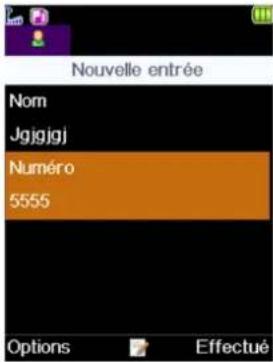 Bouygues BC101 - Comment créer un contact? - 4