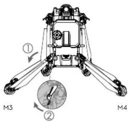 DJI Agras T20 P - Προετοιμασία του αεροσκάφους - 1