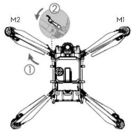 DJI Agras T20 P - Προετοιμασία του αεροσκάφους - 2