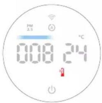 PM 2.5 008 24 °C