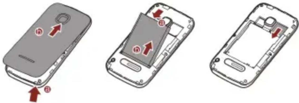 Bouygues BC311 - Retirer la batterie et la carte SIM - 1