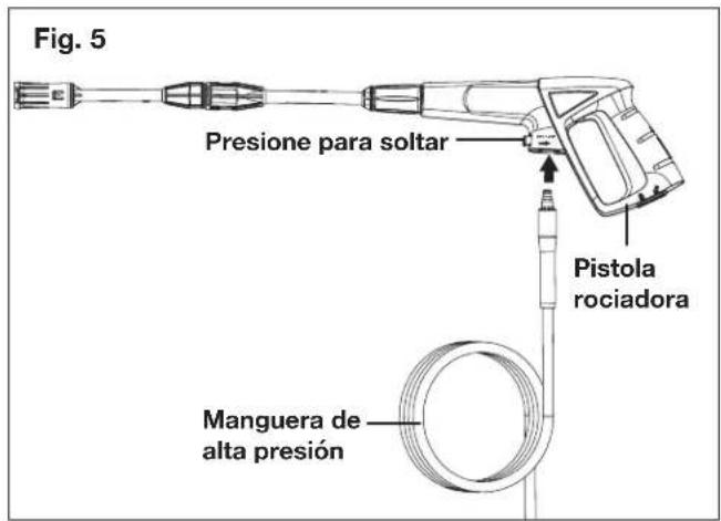 Sun Joe SPX3160P - Conecte la pistola rociadora a la hidrolavadora - 1