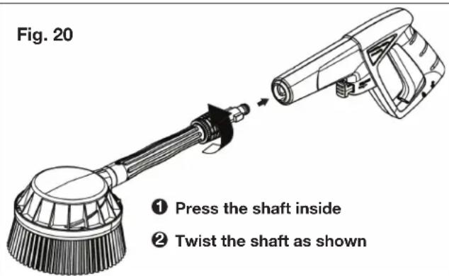Sun Joe SPX3160P - Using the Rotating Surface Cleaner - 1