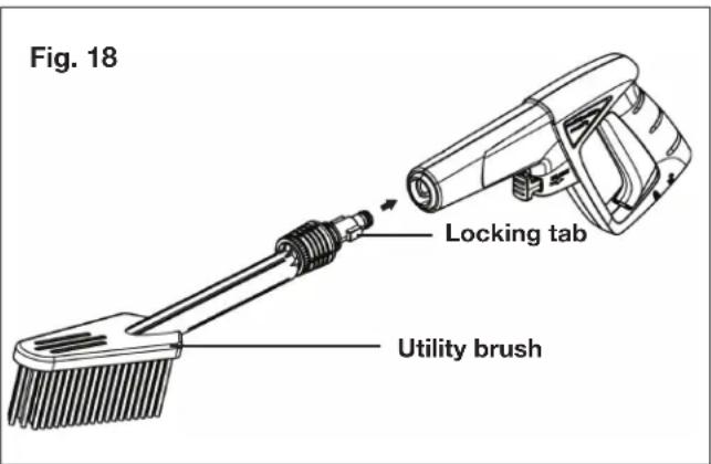 Sun Joe SPX3160P - Using the Feather Bristle Pressure Washer Utility Brush - 1