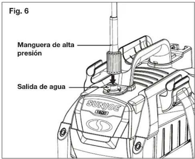 Sun Joe SPX3160P - Conecte la pistola rociadora a la hidrolavadora - 2