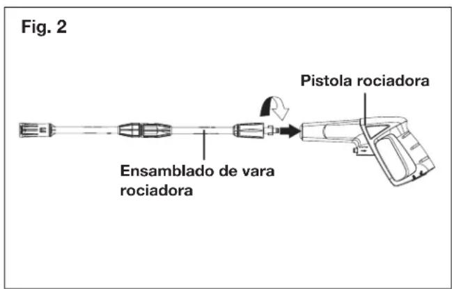 Sun Joe SPX3160P - Ensamblado de pistola rociadora - 2