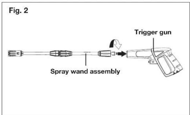 Sun Joe SPX3160P - Spray Gun Assembly - 2