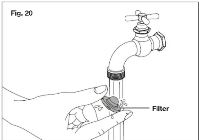 Sun Joe SPX2690SJG - Clean the Adapter Filter and Nozzles - 2