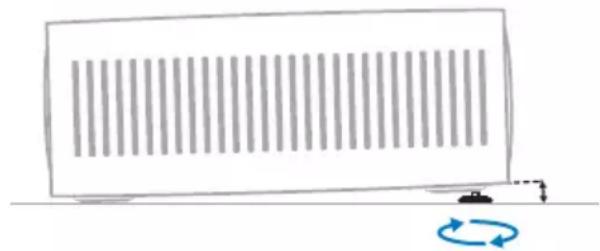 PHILIPS NeoPix 520 NPX520 - Réglage de la hauteur de l'écran - 1