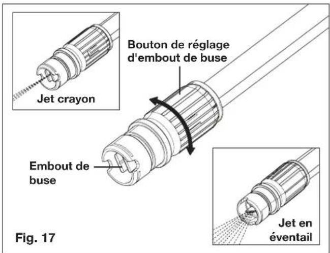 Sun Joe SPX2002MAX - Utilisation de la lance d'arrosage réglable - 1