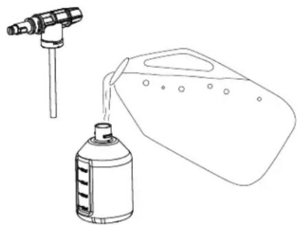 Sun Joe SPX2100HHSJG - Trabajando con detergentes - 1