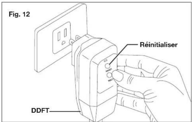 Fig. 12 Réinitialiser DDFT