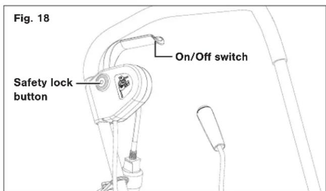 Snow Joe 24VX2SB18CT - Starting + Stopping - 2