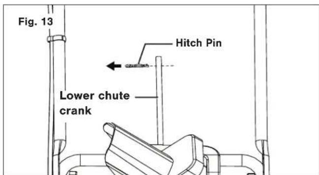 Snow Joe 24VX2SB18CT - Chute Crank Assembly - 4