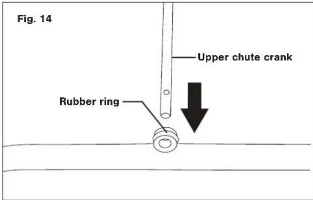 Snow Joe 24VX2SB18CT - Chute Crank Assembly - 5