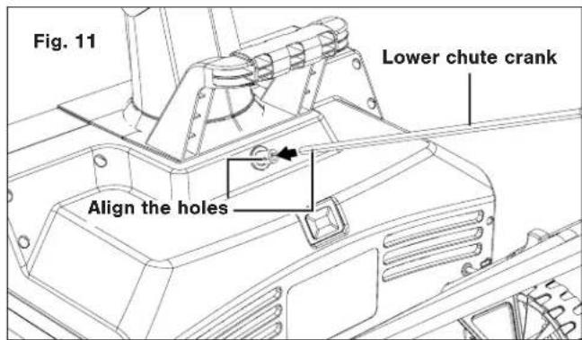 Snow Joe 24VX2SB18CT - Chute Crank Assembly - 2
