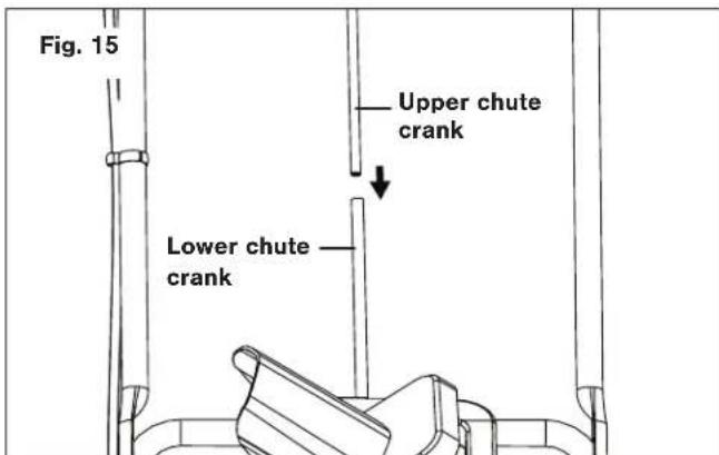 Snow Joe 24VX2SB18CT - Chute Crank Assembly - 6