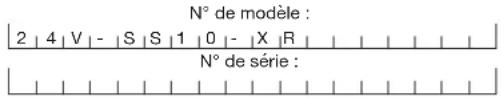 Snow Joe 24VSS10XR - Numéros de modèle et de série - 1