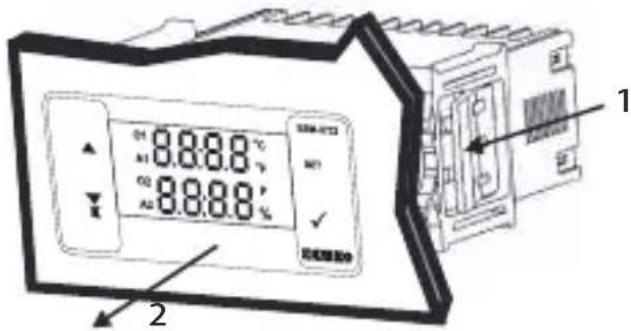 Emko ESM3723 - Panel Mounting and Removing - 2