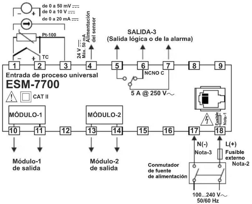 Emko ESM9900 - Cableados eléctricos - 3