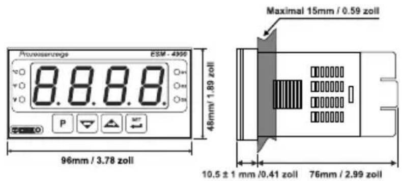 Emko ESM9900 - Elektrische Anschlüsse - 5