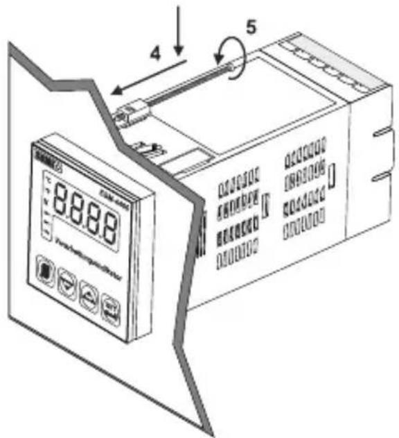 Emko ESM9900 - FRONTPLATTENMONTAGE - 2
