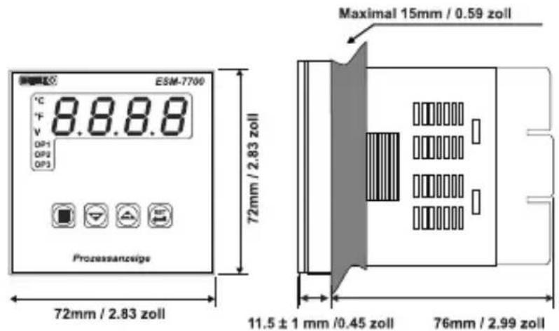 Emko ESM9900 - Elektrische Anschlüsse - 6