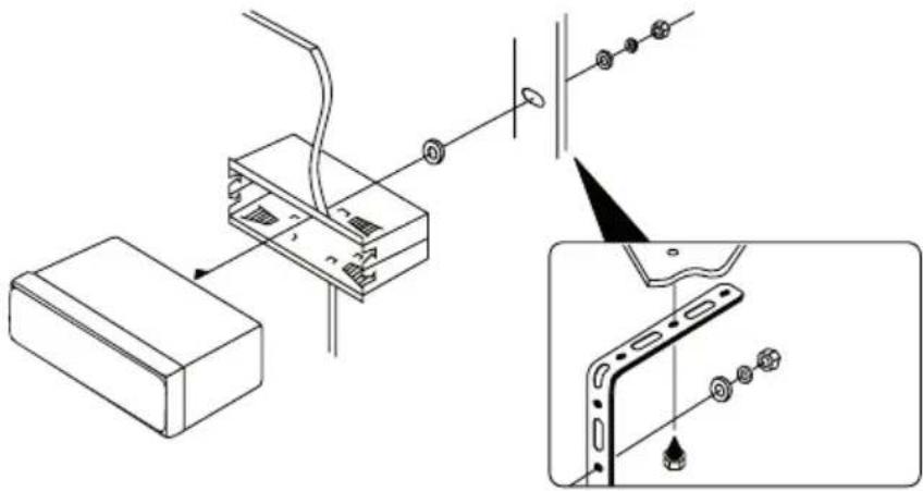 Renkforce RUDAB1805 - b) Installation in the Radio Slot - 6