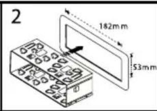 Renkforce RUDAB1805 - b) Installation in the Radio Slot - 2